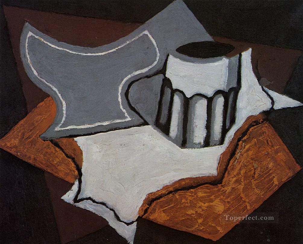the goblet 1927 Juan Gris Oil Paintings